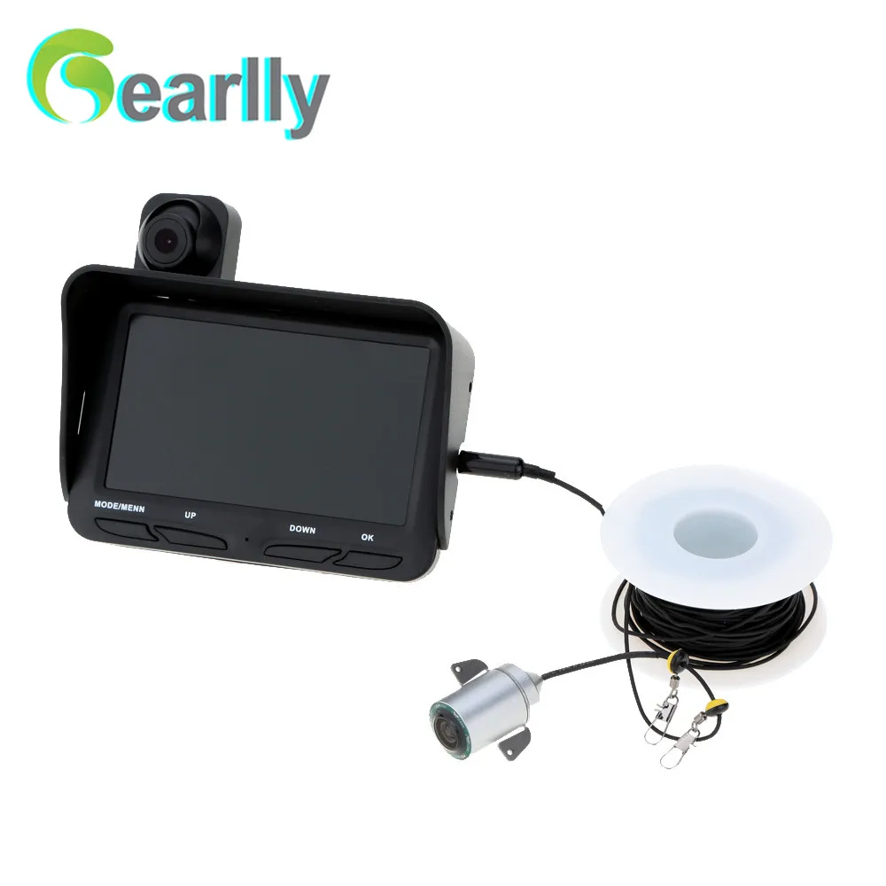 Рыболокатор с ночным видением ЖК дисплей 4 3 дюйма 6 инфракрасных светодиодов|led lamp