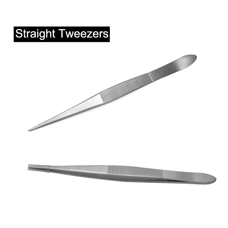 2 шт. пинцет для бровей из нержавеющей стали многофункциональный набор ухода за