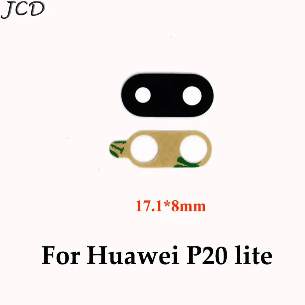 Задняя крышка JCD Верхнее стекло для камеры Huawei Ascend P8 Lite P7 P9 P10 Plus P20 Pro объектив