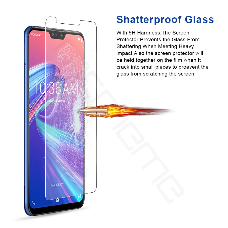 ASUS Zenfone Max Pro M2 ZB631KL ZB633KL закаленная Защитная стеклянная пленка для экрана класса
