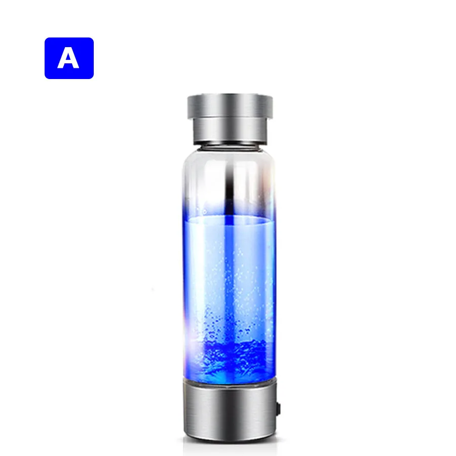 

Генератор водородной воды, 350 мл, японская Щелочная стеклянная бутылка, ионизатор аниона воды, анти-USB H2, здоровая умная чашка
