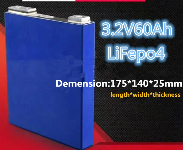 3 2 v 60 lifepo4 cells призматический алюминиевый чехол для хранения солнечной энергии мотоцикл электромобиль