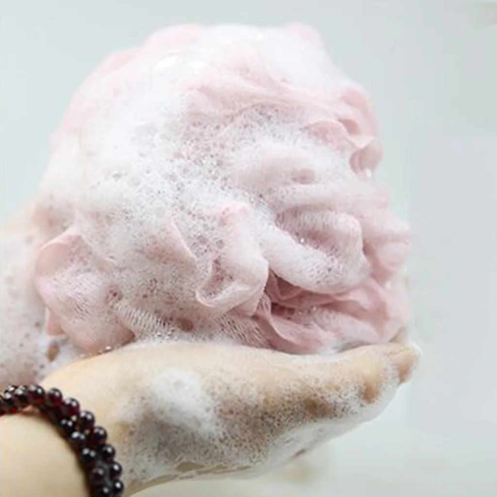 Дропшиппинг Loofah губка для душа Pouf сетчатый мяч Отшелушивающий Премиум Scrubber | Дом
