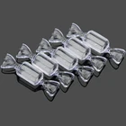 Imixlot оптовая продажа 10 шт. прозрачная коробка для ювелирных изделий в форме конфет для активного отдыха искусственный дисплей Подарочный Чехол держатель