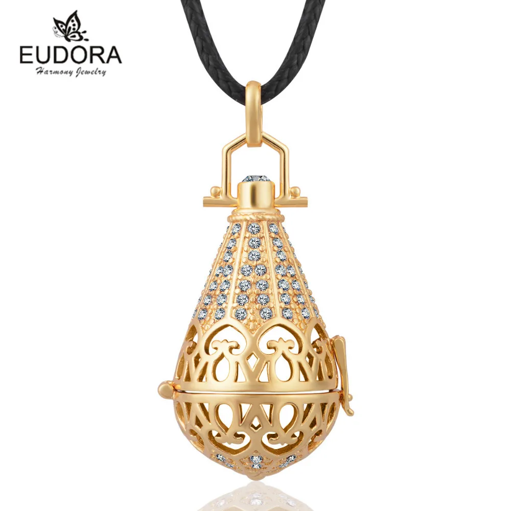 Женская цепочка с подвеской в виде ангела для беременных|angel caller|drop pendantcage locket |