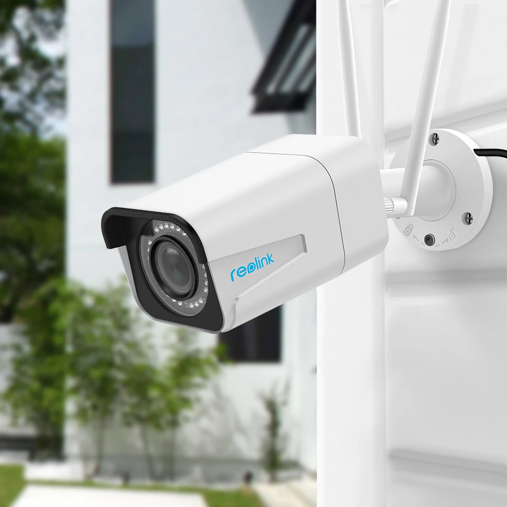 Reolink RLC 511W 5MP 2 4G/5G WiFi камера 4x оптический зум слот для sd карты ночное видение 2560x1920 IP