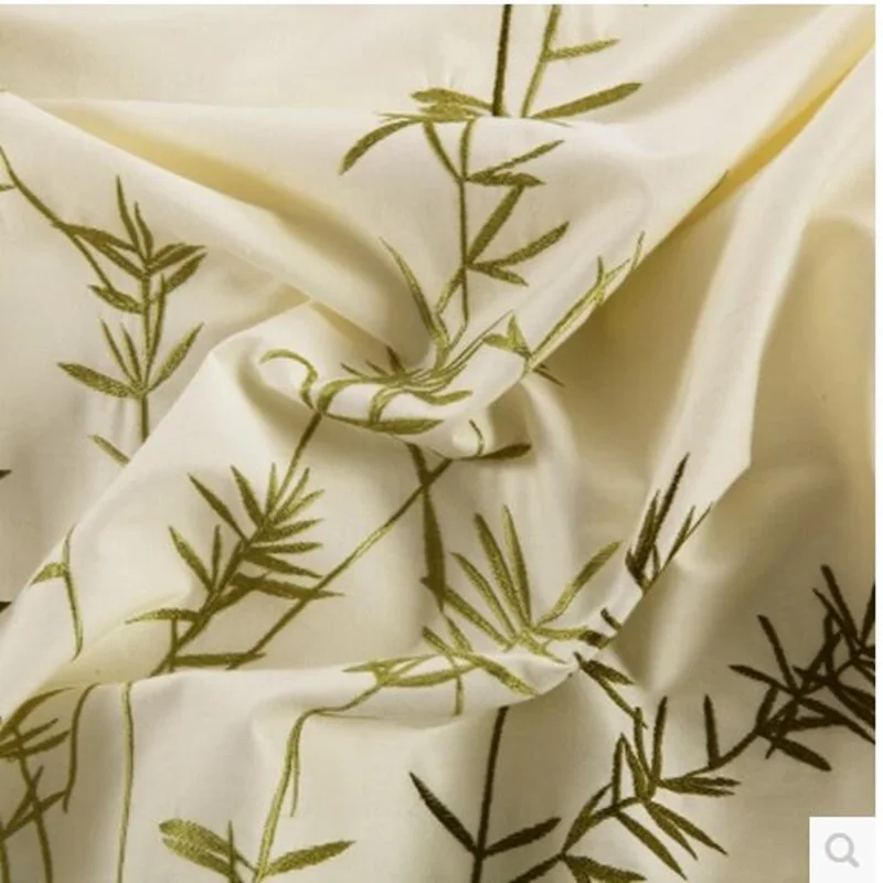 Хлопок вышитые постельные принадлежности набор простой простыня наволочка