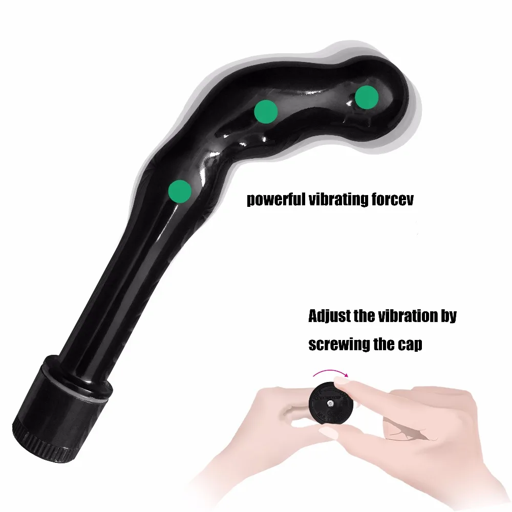 Анальный P Spot вибратор Обновление типа C массажер простаты взрослые секс игрушки