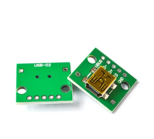 5 шт./лот, Micro Mini USB, USB A, Мужской USB 2,0, 3,0 A, женский, USB B разъем, интерфейс для 2,54 мм, DIP PCB конвертер, адаптер, прорыв - Цвет: USB-02
