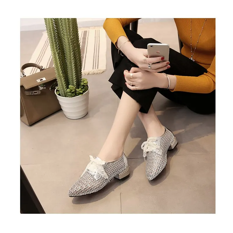1 пара однотонные Ажурные кружевные шнурки модная обувь женские повседневные