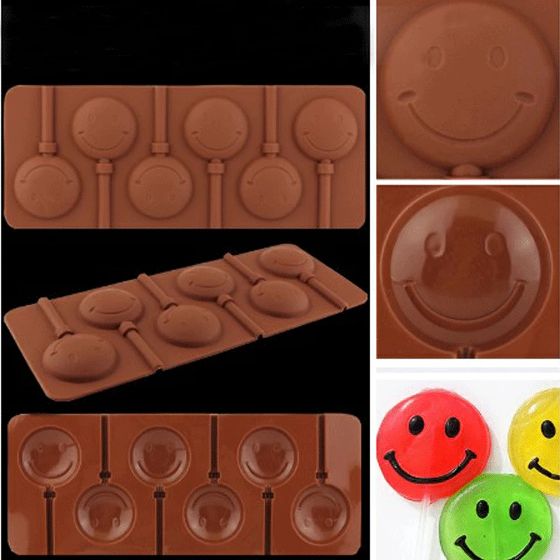 Силиконовая 3D форма для шоколада поднос в виде палочки|lollypop mold|chocolate silicone moldbaking mold
