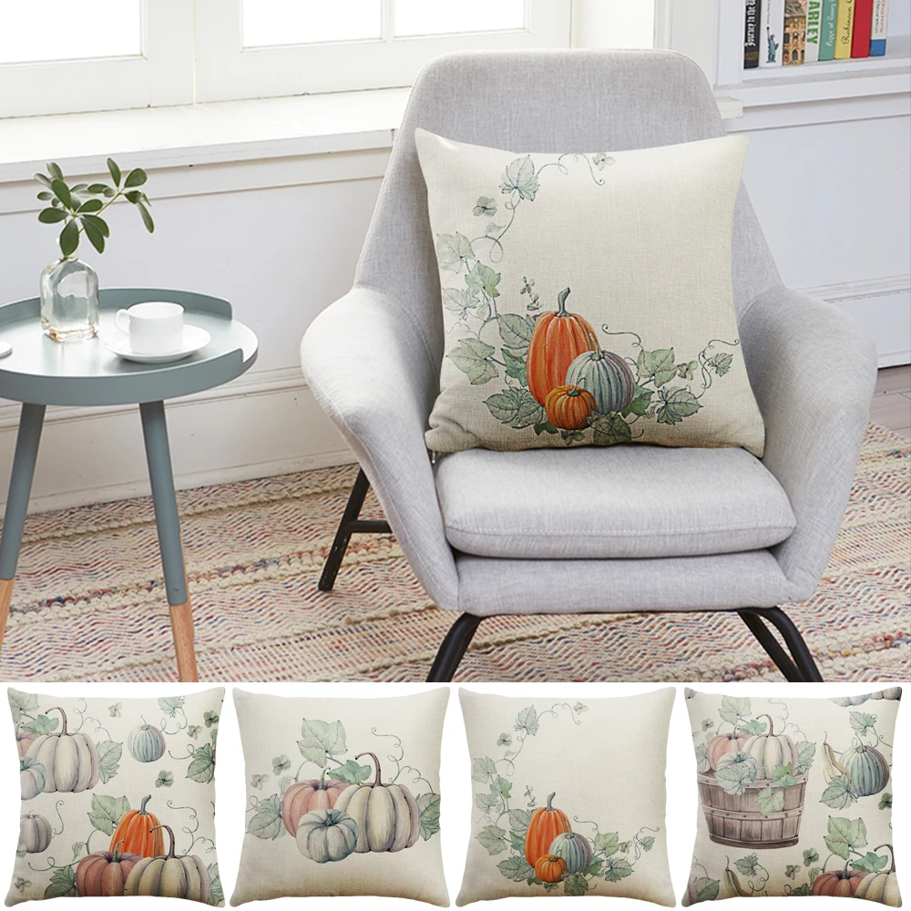 DIDIHOU Pillowcase1 pc наволочка для подушки счастливая осень День благодарения мягкая