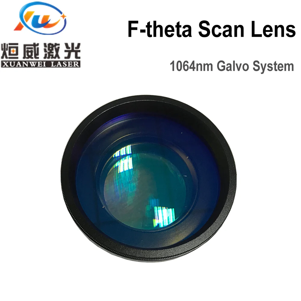 F theta объектив сканирования полевой 1064nm 10600nm 110x110 150x150 175x175 FL110 для YAG лазерной