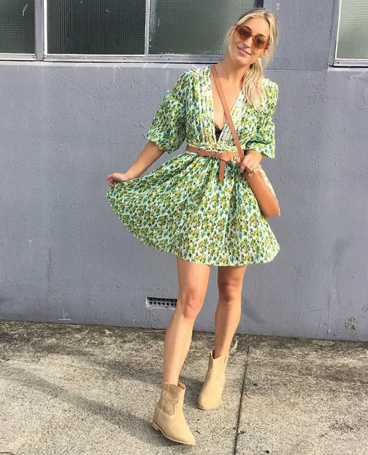 Подиумные платья новинка 2019 сексуальное зеленое платье с глубоким V-образным