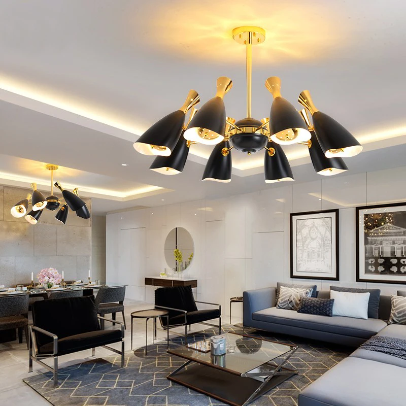 Nordic post-modern chandelier lamp are used in large living rooms restaurants bedroom personalized and creative art | Освещение