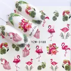 32 дизайна Фламинго фруктыцветы серии ногтей Водные Наклейки мечта ChaserPattern переводные наклейки украшения для ногтей
