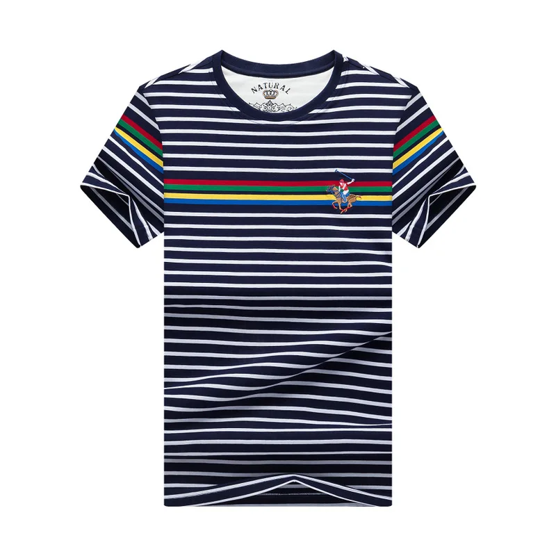 Marque De Mode Raye Hommes Polo Chemise A Manches Courtes Polo Shirt Hommes Dete Chemise повседневные топы рубашки мужские Vetements