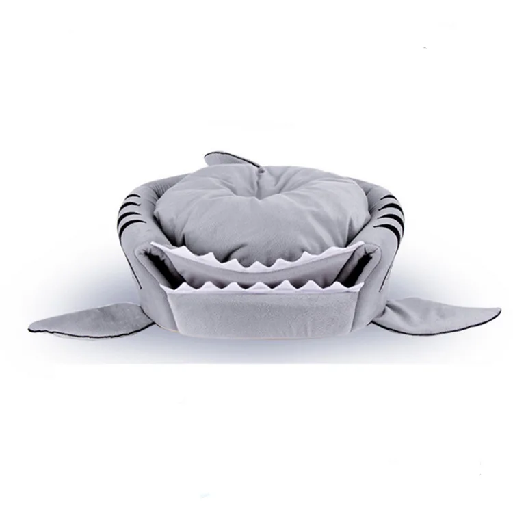 Мягкий дом для больших собак теплый домик палатка в виде акулы