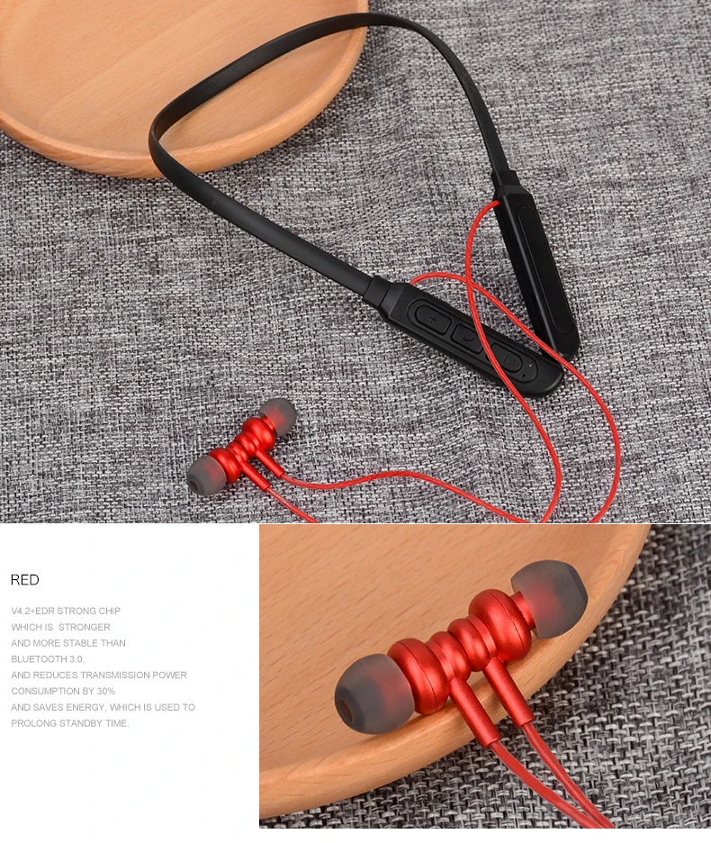 Волшебные музыкальные спортивные bluetooth-наушники, шейные Беспроводные наушники с TF слотом для карт, MP3 с микрофоном для телефона, планшета, ПК