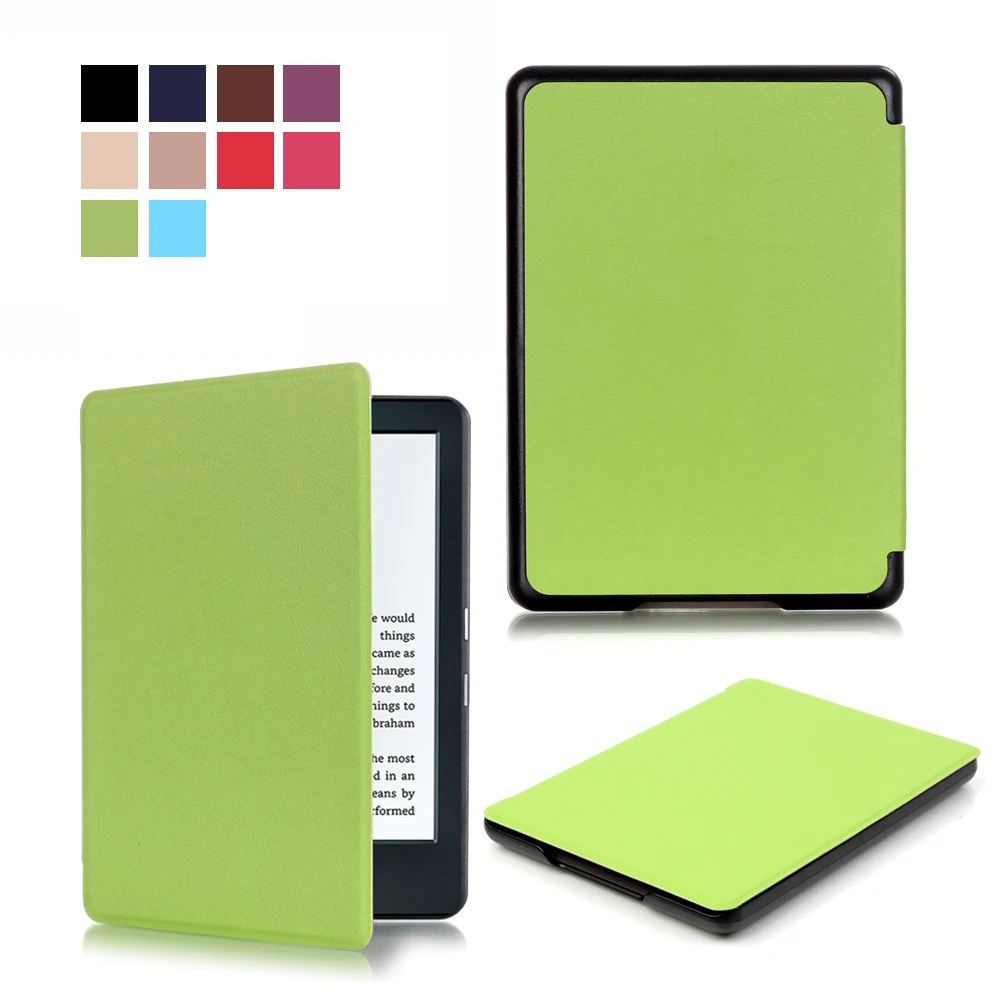 Чехол из искусственной кожи с откидной крышкой для нового kindle 2016 8-го поколения