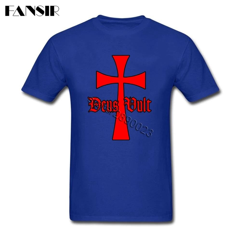 Новейшая Мерилин крест тамплиеров футболка Homme Изделие из хлопка с короткими