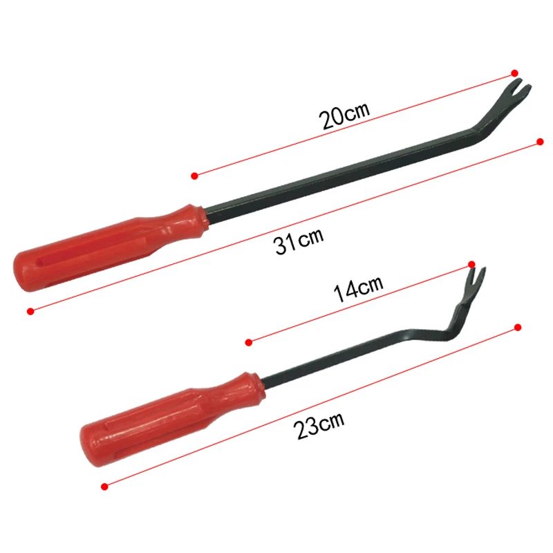 2 шт сталь и нейлон панели Popper набор авто отделка дверной окна литья обивка клип