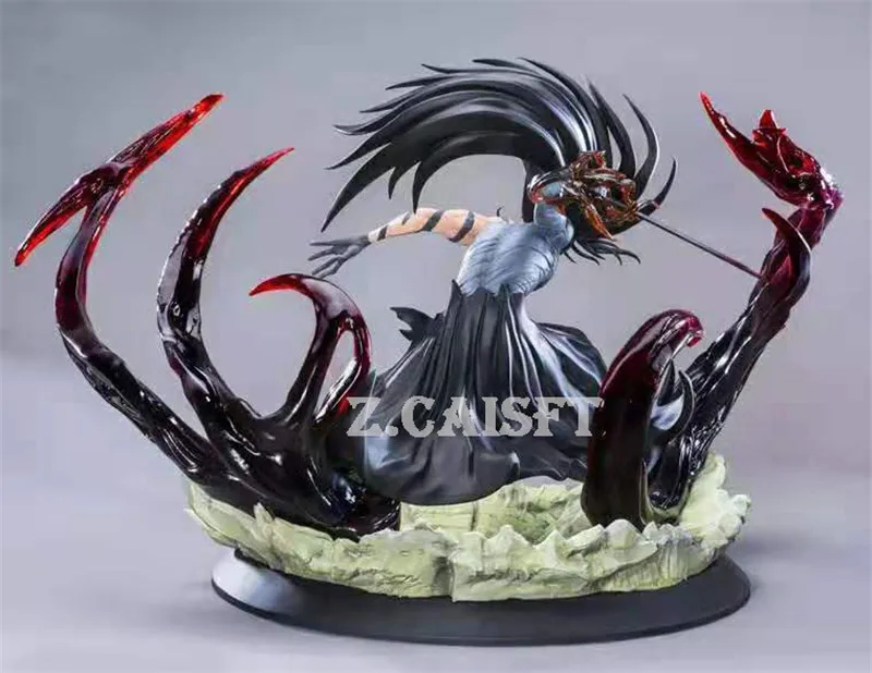40 см статуя BLEACH бюст Куросаки Ичиго полная длина портретное Искусство ремесло Смола фигурка Коллекционная модель игрушки коробка H42
