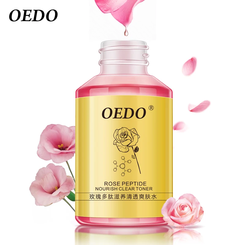 

OEDO Rose Peptide Nourish Clear Toner Skin Care Whitening Moisturizing Acne Treatment Black Head Anti Wrinkle Ageless 100ml