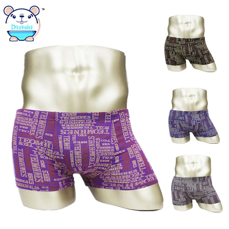 style 5 4 шт./партия, нижнее белье для больших детей Новинка года, мужские трусы для мальчиков-подростков Популярные трусы-боксеры для студентов, одежда для маленьких детей 12 T-20T - Цвет: style 5