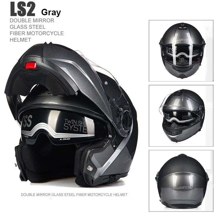 LS2 FF325 откидной мотоциклетный шлем модульный КАСКО мото мужчина женщина capacete LS2 шлем с двойным объективом мотоциклетный шлем ECE
