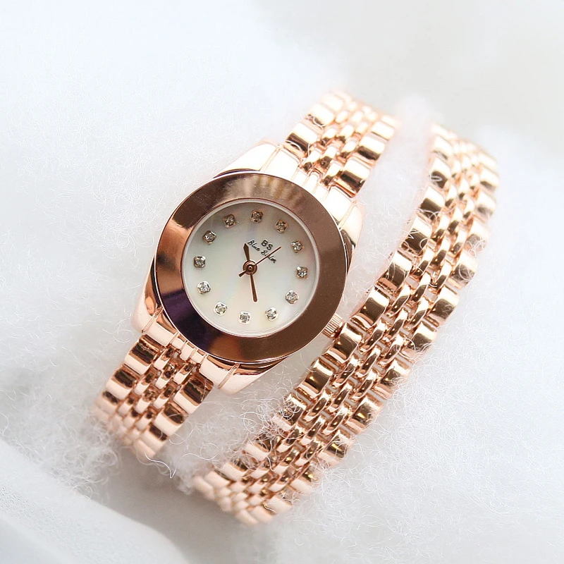 Высококачественные часы в форме змеи полностью бриллиантовые женские брендовые