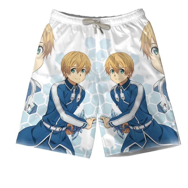 Летние пляжные шорты для мужчин и женщин Cosroad с изображением меча онлайн| |