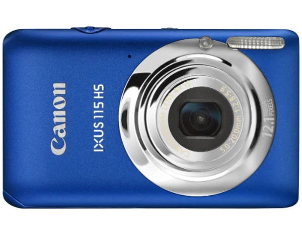 Используется, Canon 115 HS Цифровая камера-Различные цвета(12.1MP, 4x Оптический зум) 3,0 дюймовый ЖК-дисплей