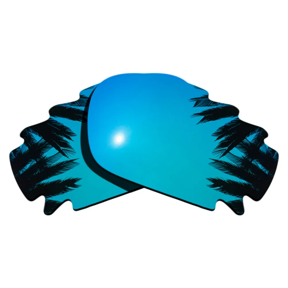 (Ледяной синий + зеленое зеркальное покрытие) 2 пары сменных поляризационных линз