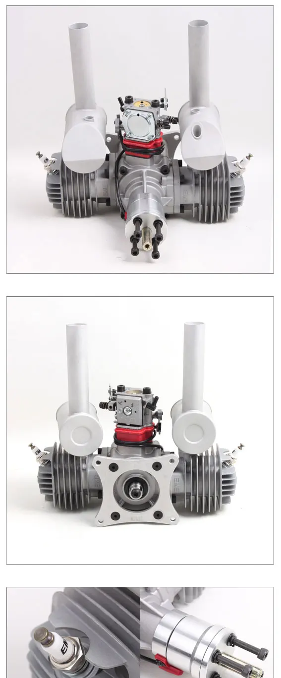 EME70 70CC RC бензиновый двигатель с карбюратором Walbro