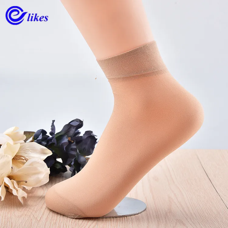 20 пар женские тонкие прозрачные шелковые носки | Женская одежда
