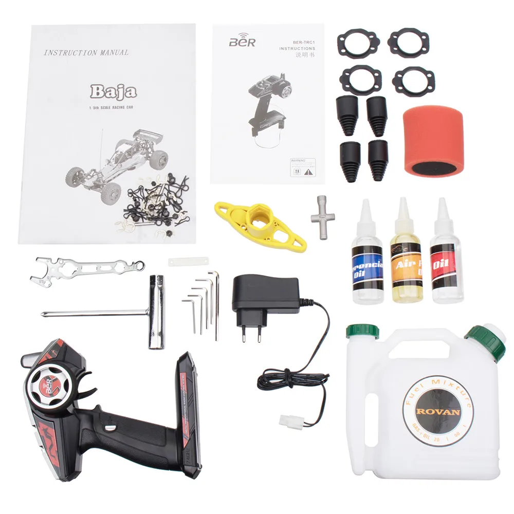 Rovan Baja360AG02 1/5 2,4G RWD Rc автомобиль 36cc бензиновый двигатель багги внедорожник Грузовик RTR игрушка