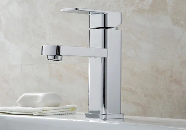 Новый хромированный полированный латунный Смеситель для ванной комнаты с одной