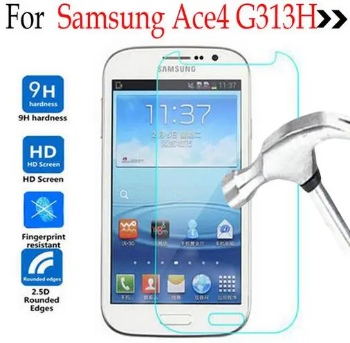Закаленное стекло Ace 4 G313H для Samsung Galaxy G318H защитный чехол экрана защитная пленка