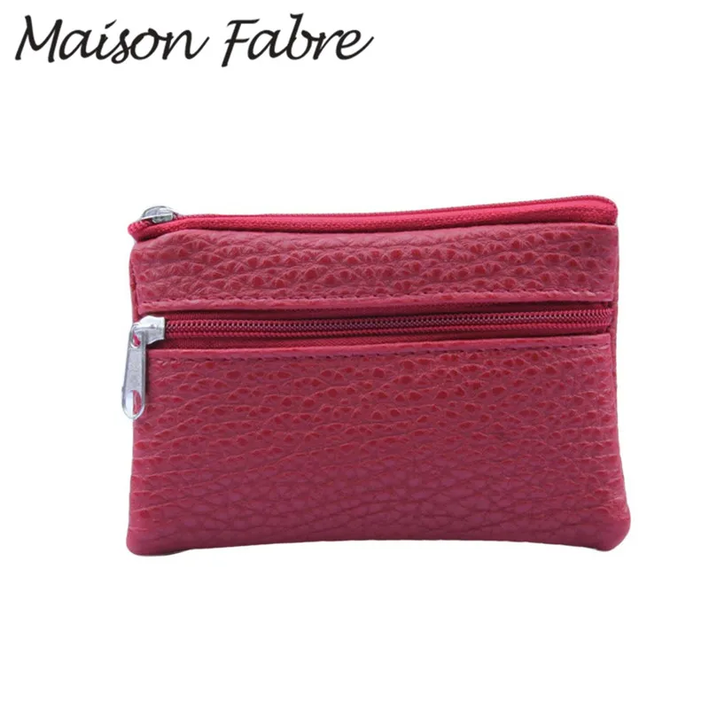 Новинка 2019 мужской кошелек Maison Fabre кожаный брендовый женский для монет дорожный