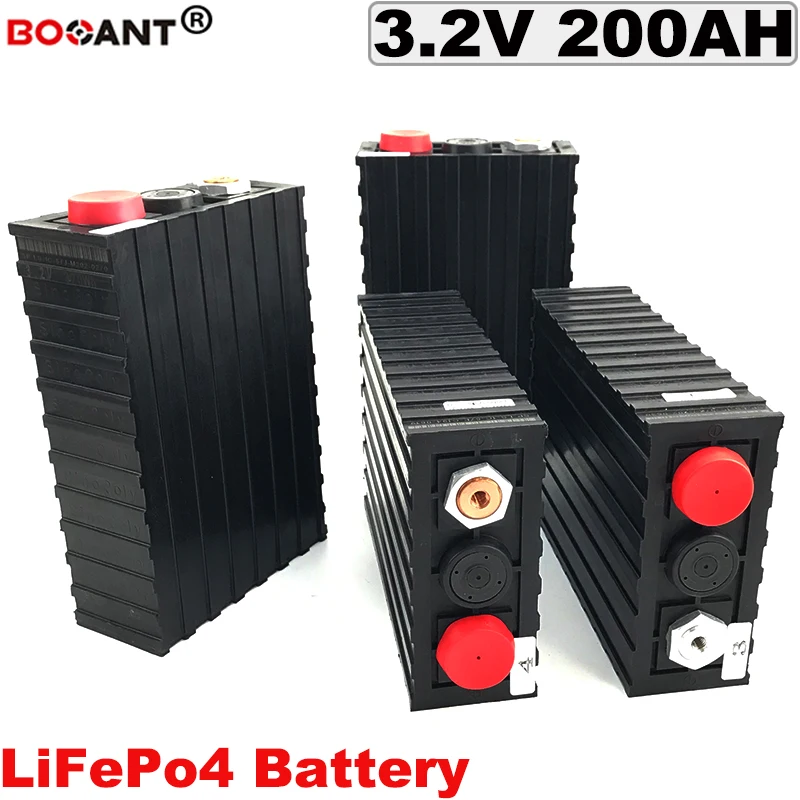 Глубокий цикл 3,2 V LiFePo4 литиевая батарея 23S 72V 200Ah батарея для электрического велосипеда 12V 24V 36V для хранения энергии/питания солнечной системы
