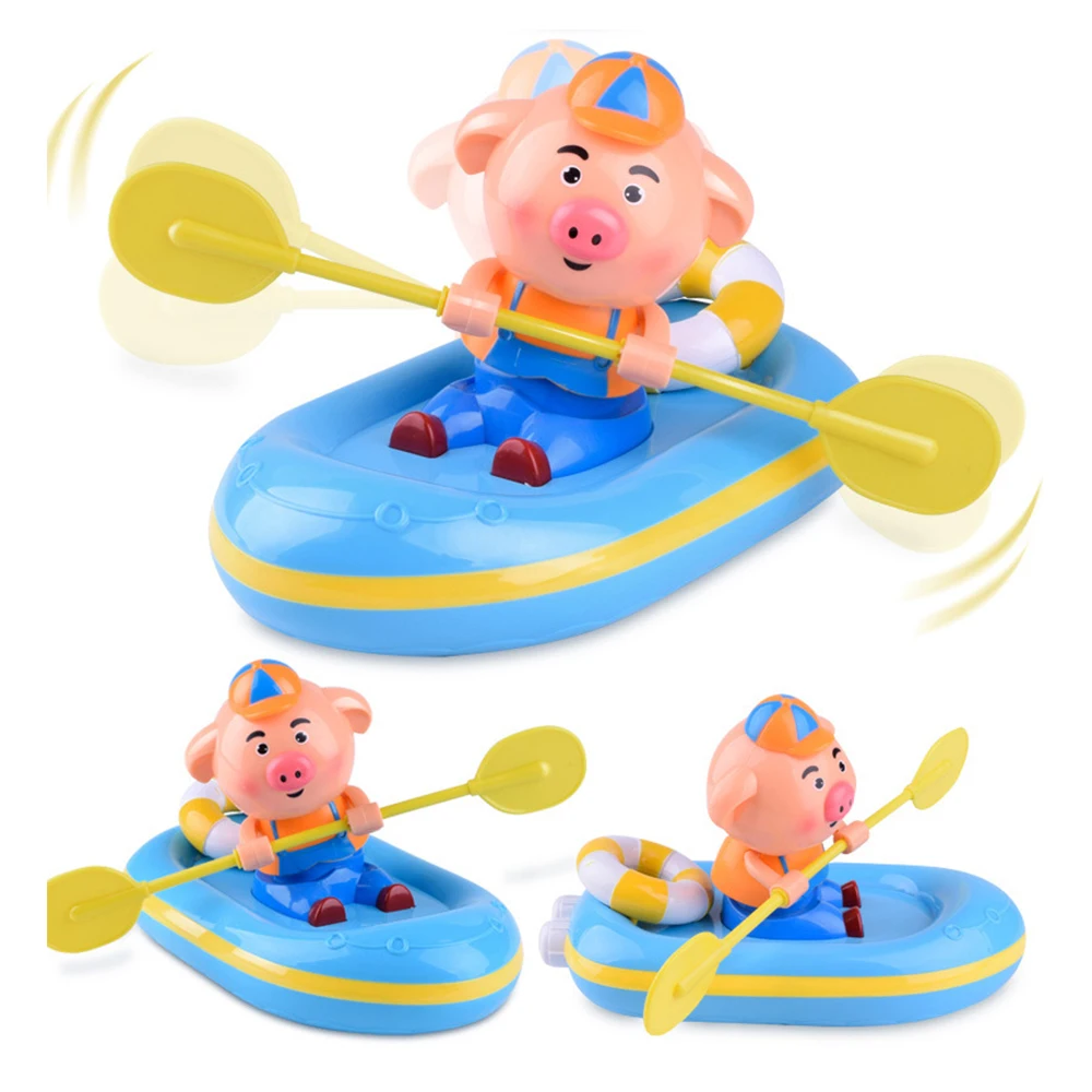 Электронные игрушки гребная свинья купание в воде дети играть воду игрушка