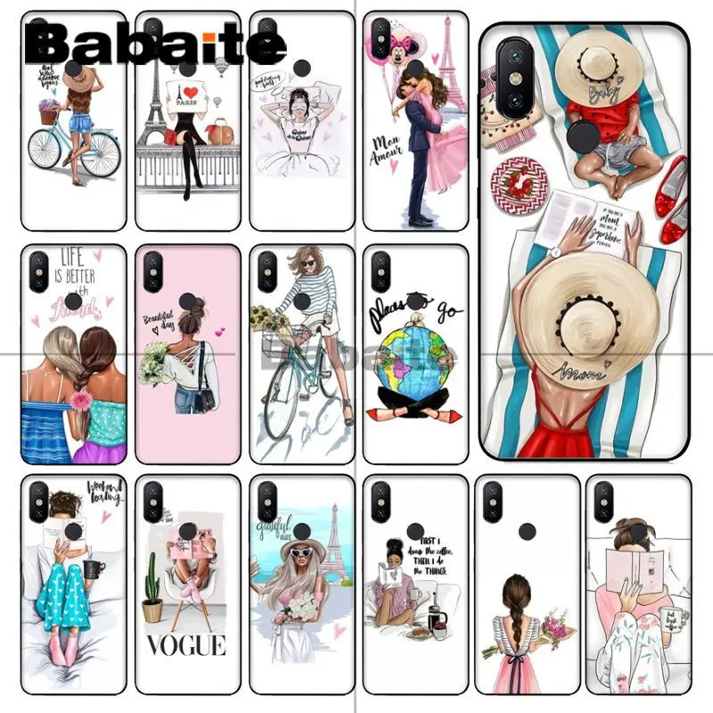 Чехол для телефона Babaite VOGUE мягкий силиконовый чехол redmi 5plus note5A note4x note6pro |
