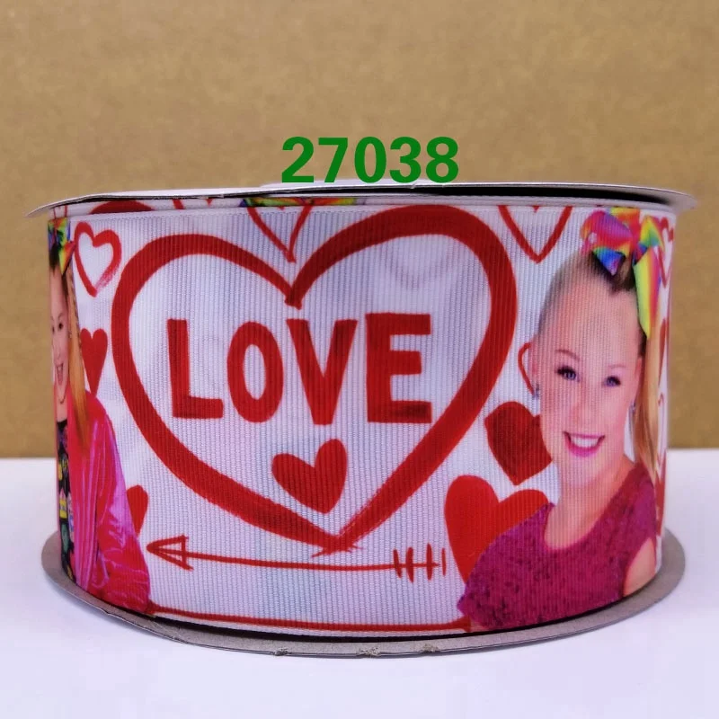 27038 Новое поступление 50 ярдов мультфильм печатные ленты 27202 - Цвет: 27038