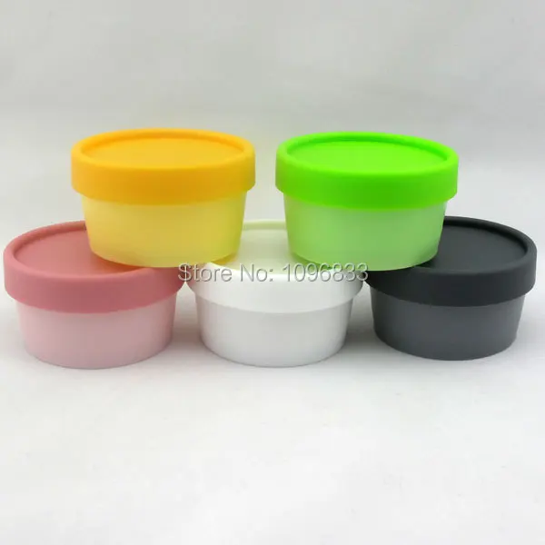 

50g Cosmetic Mask Cream Jar, Wide Openning Plastic Bottle Tank shape, Plastic Box in Barrel Shape, 50pcs/Lot