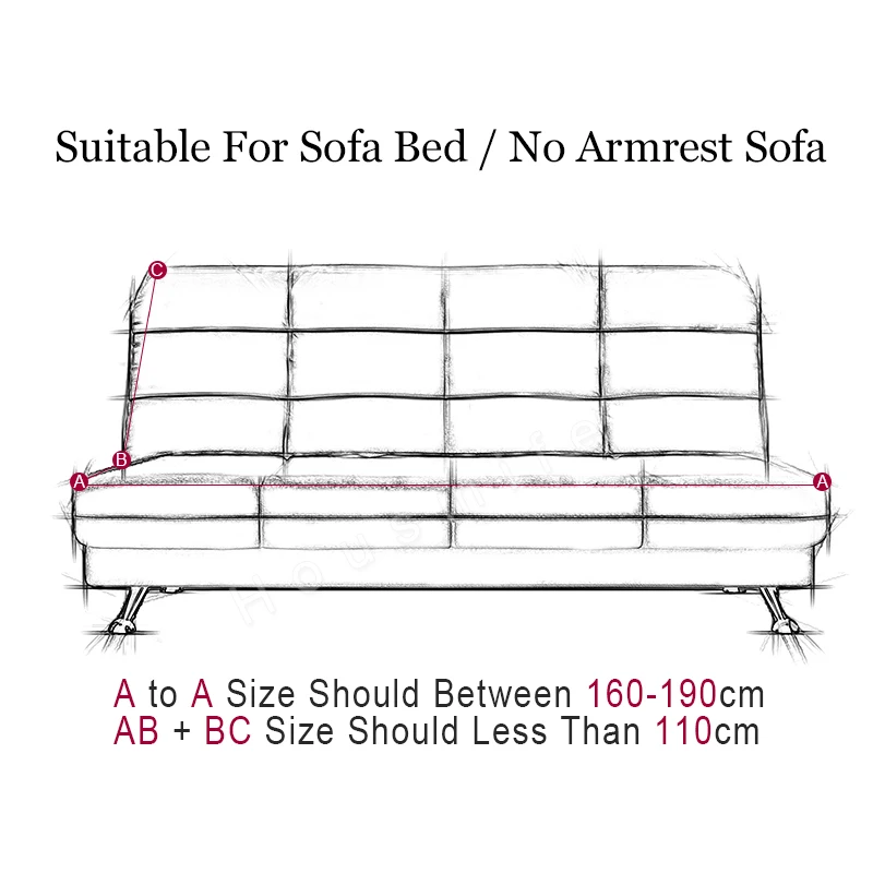 Эластичные складной диван-кровать Чехол все включено Tight Обёрточная бумага диван