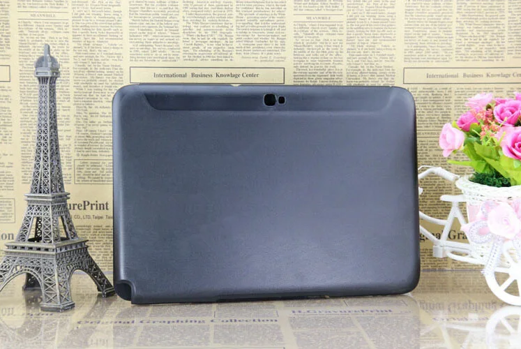 Новый бизнес ультра тонкий кожаный pu чехол для Samsung Galaxy Note 10 1 N8000 N8010 N8020 планшет +