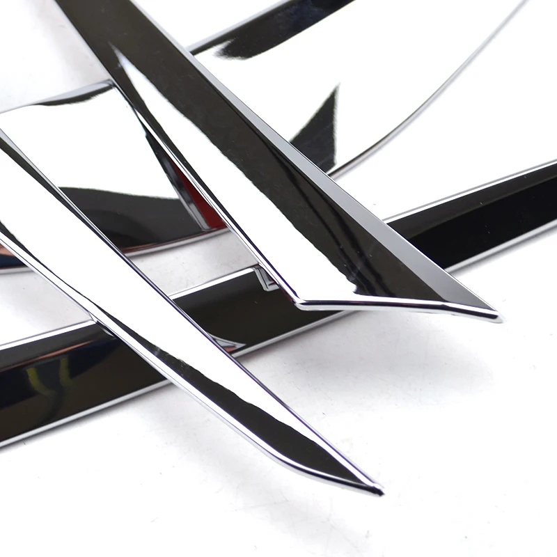 Автомобильный Стайлинг AX хромированный задний фонарь крышка лампы отделочные