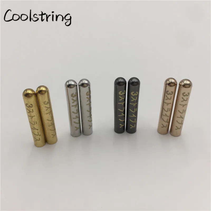 Coolstring 4 шт./1 комплект блестящие бесшовные толстовки шнурки металлические Aglets лазерные японские буквы Одежда DIY шнурки советы