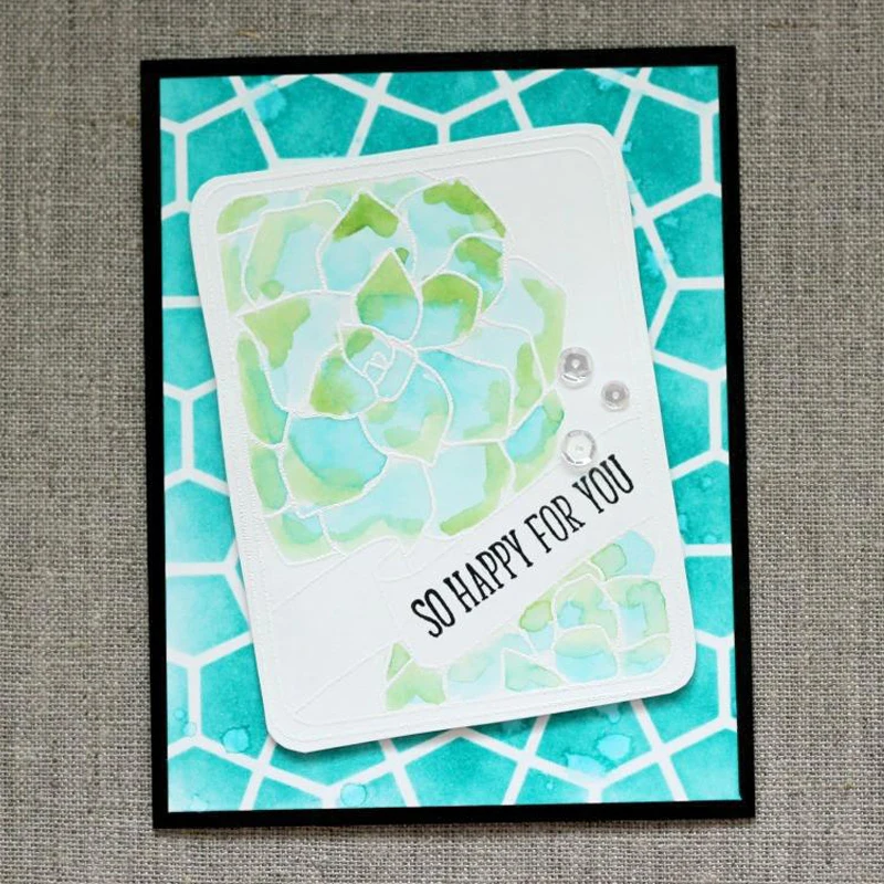 Новый Пентагон трафарет для DIY декоративная книга тиснение карты Бумага Ремесло